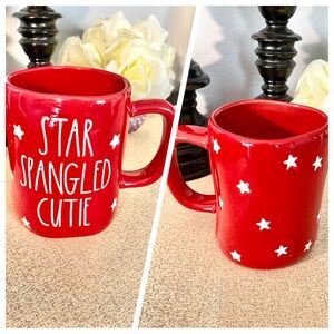 🆕Rae Dunn STAR SPANGLED CUTIE Ceramic Mug
